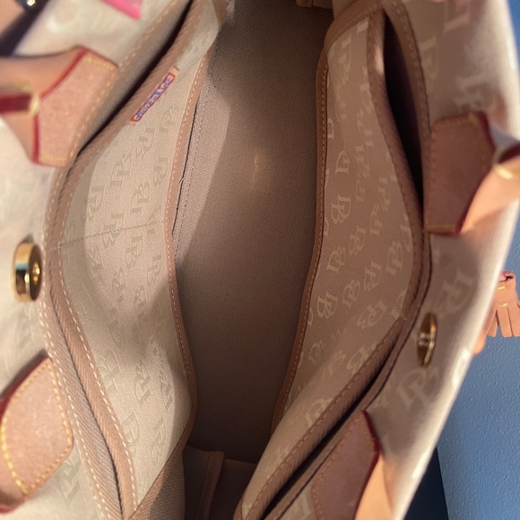 Dooney & Bourke Pristine Leather trim Bag - Picture 14 of 16